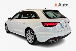 Valkoinen Audi A4 2023 kuva 3.