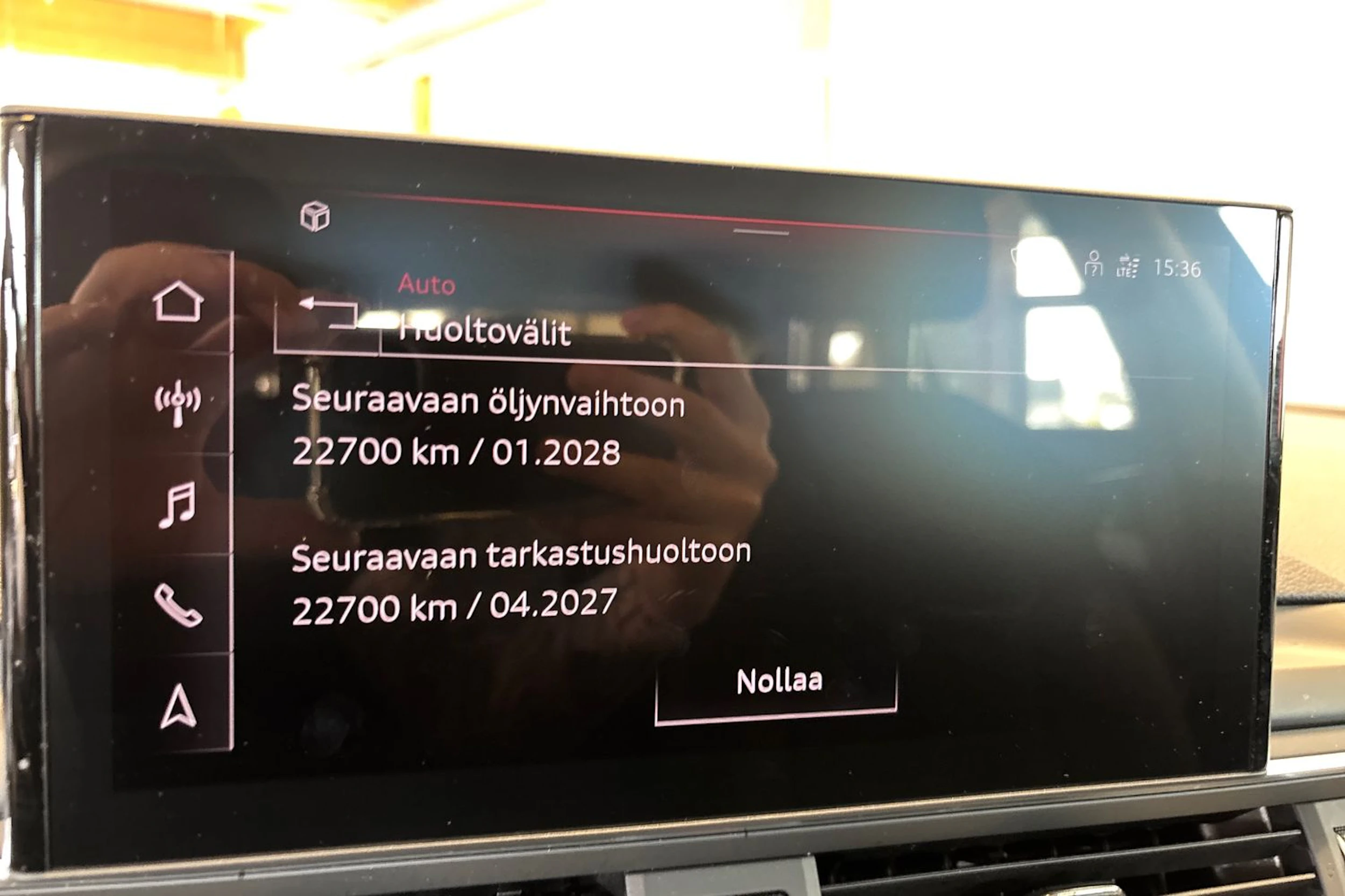 Valkoinen Audi A4 2023 kuva 22.
