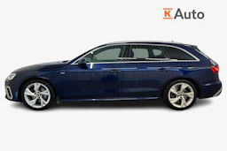 Sininen Audi A4 2023 kuva 5.