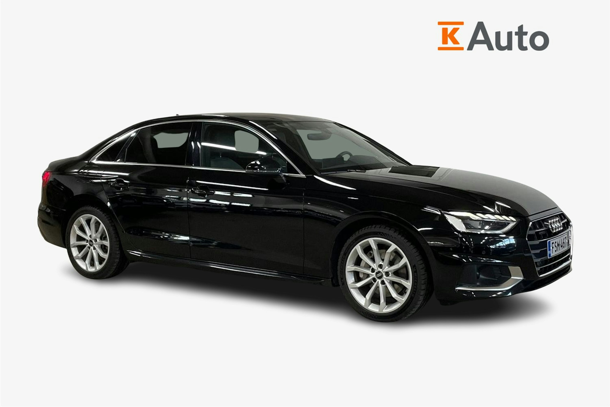 musta Audi A4 2023 kuva 1.