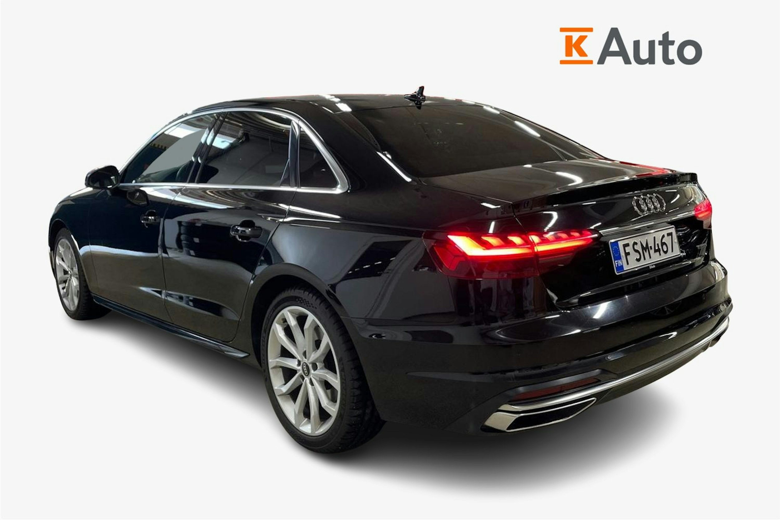 musta Audi A4 2023 kuva 2.