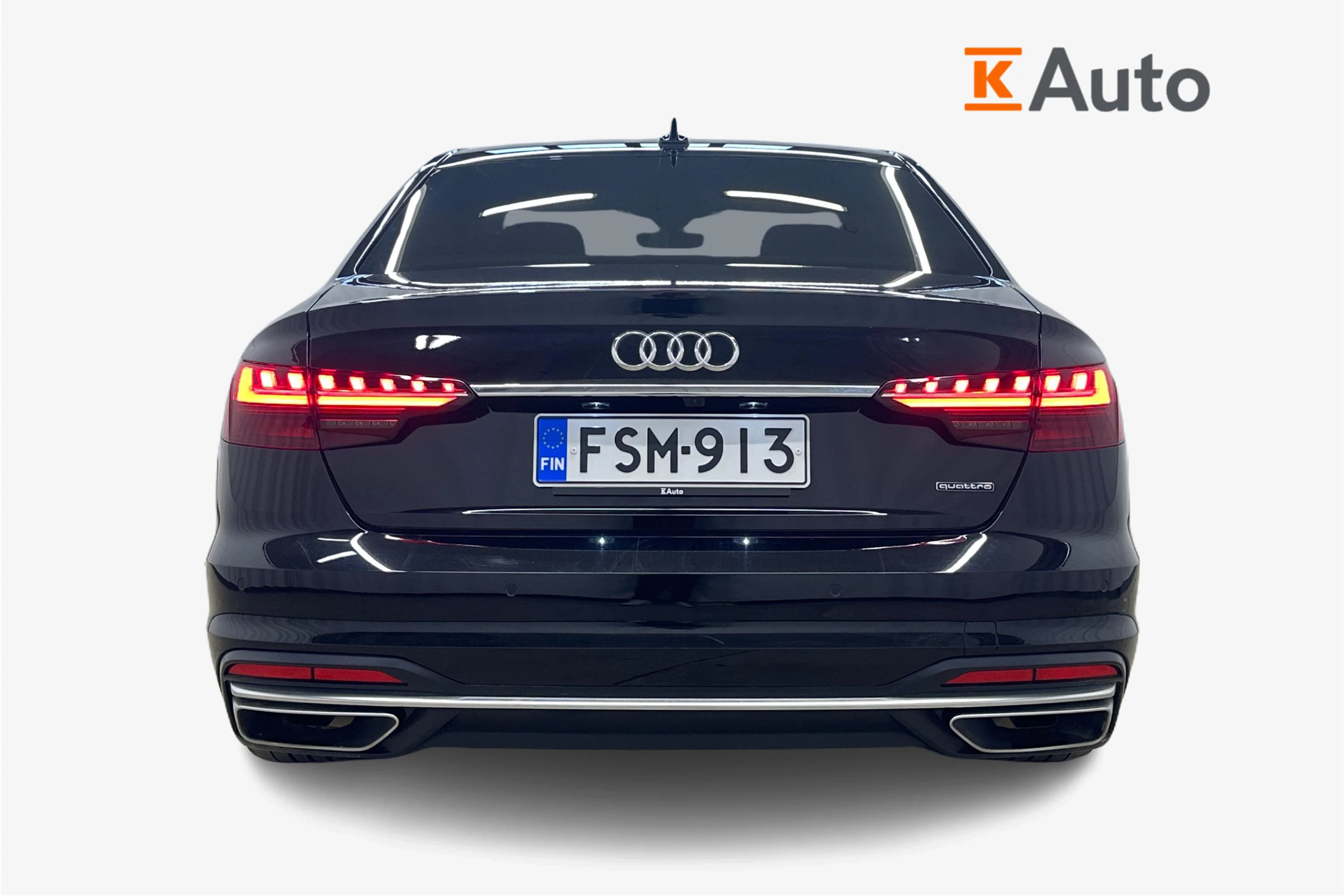 musta Audi A4 2023 kuva 3.