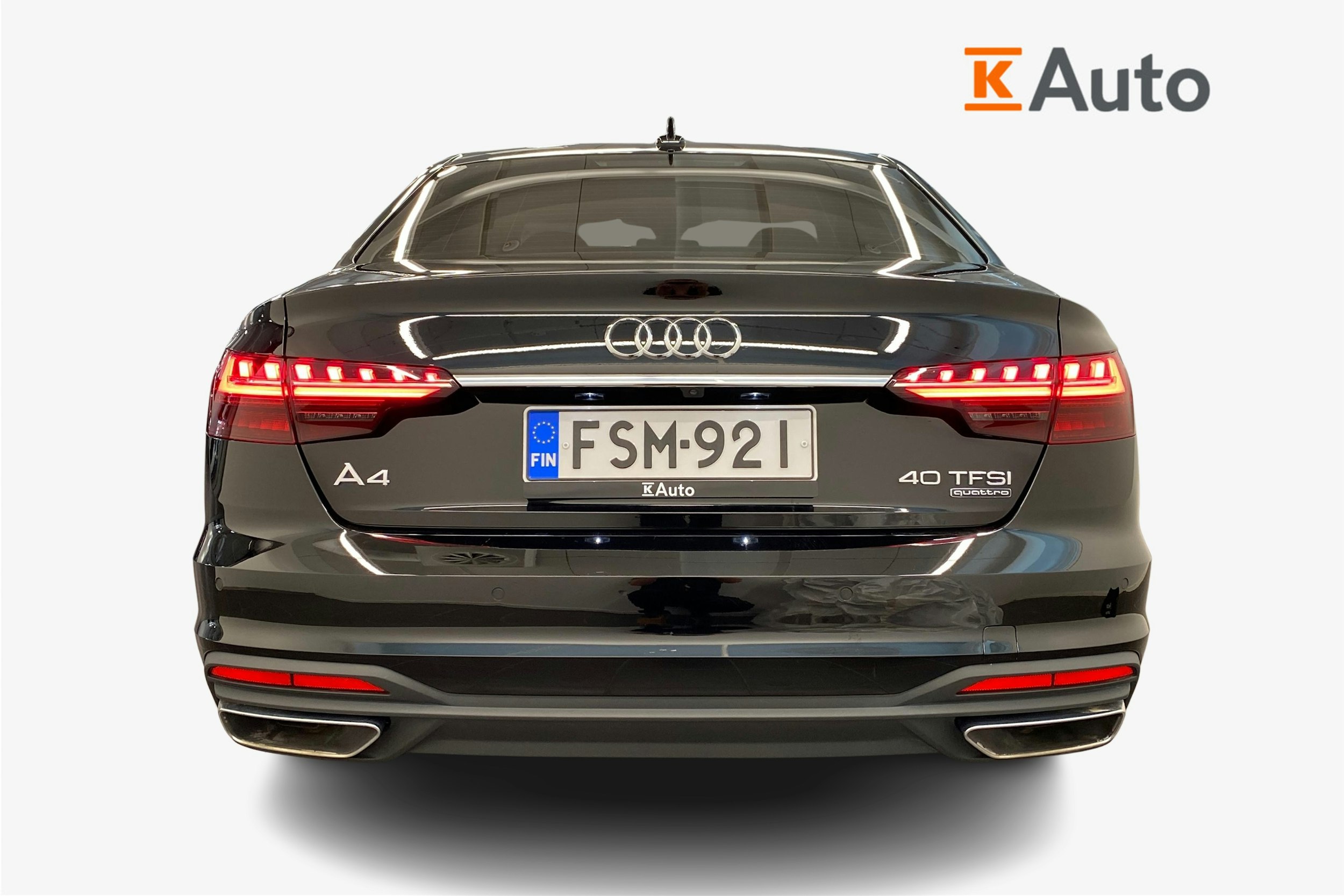 musta Audi A4 2023 kuva 3.
