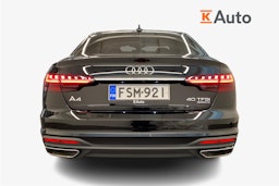 musta Audi A4 2023 kuva 3.