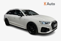 Valkoinen Audi A4 2023 kuva 1.