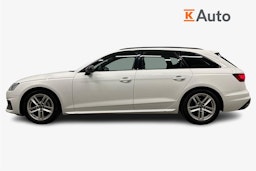 valkoinen Audi A4 2023 kuva 6.