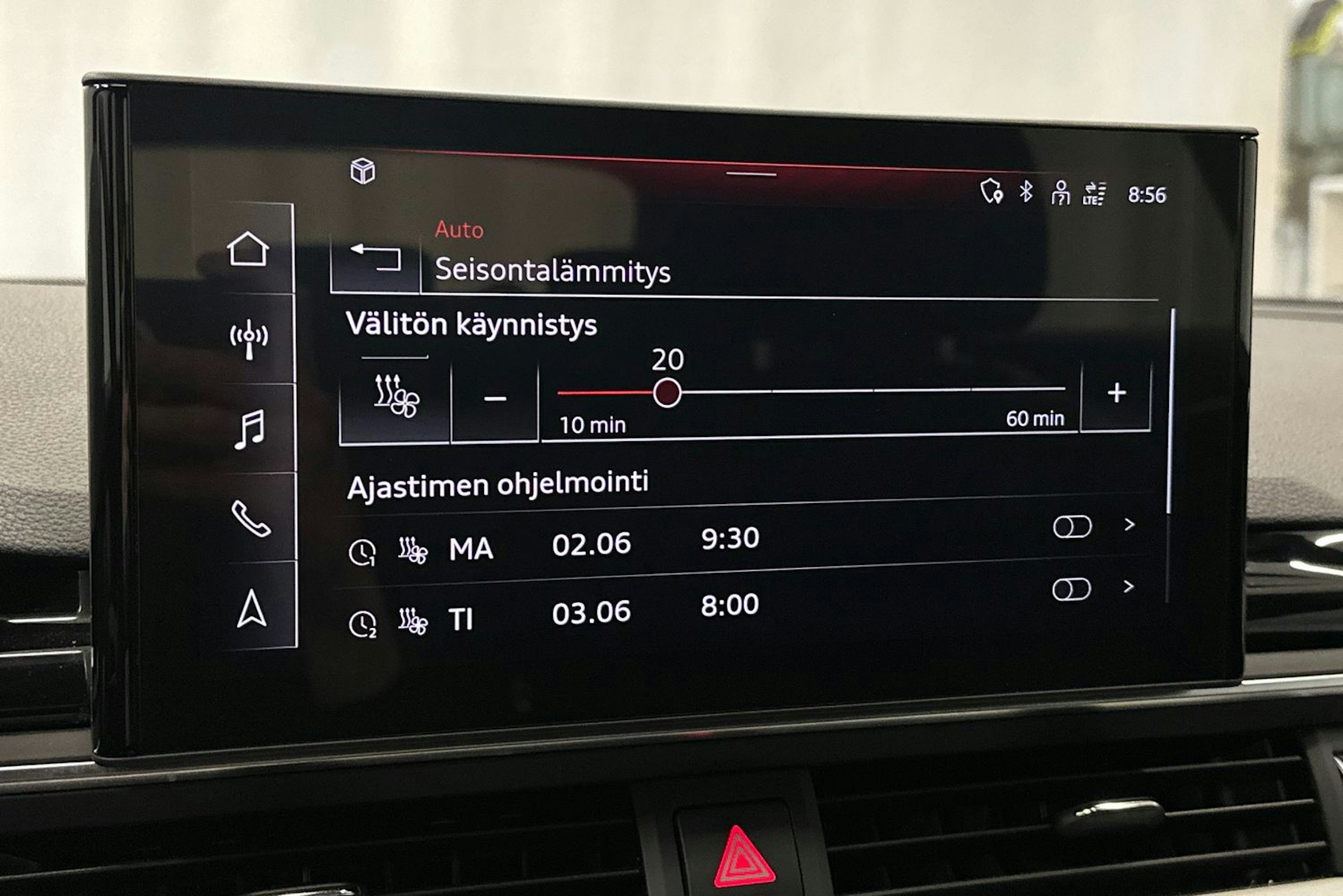 valkoinen Audi A4 2023 kuva 30.