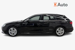 musta Audi A4 2023 kuva 7.