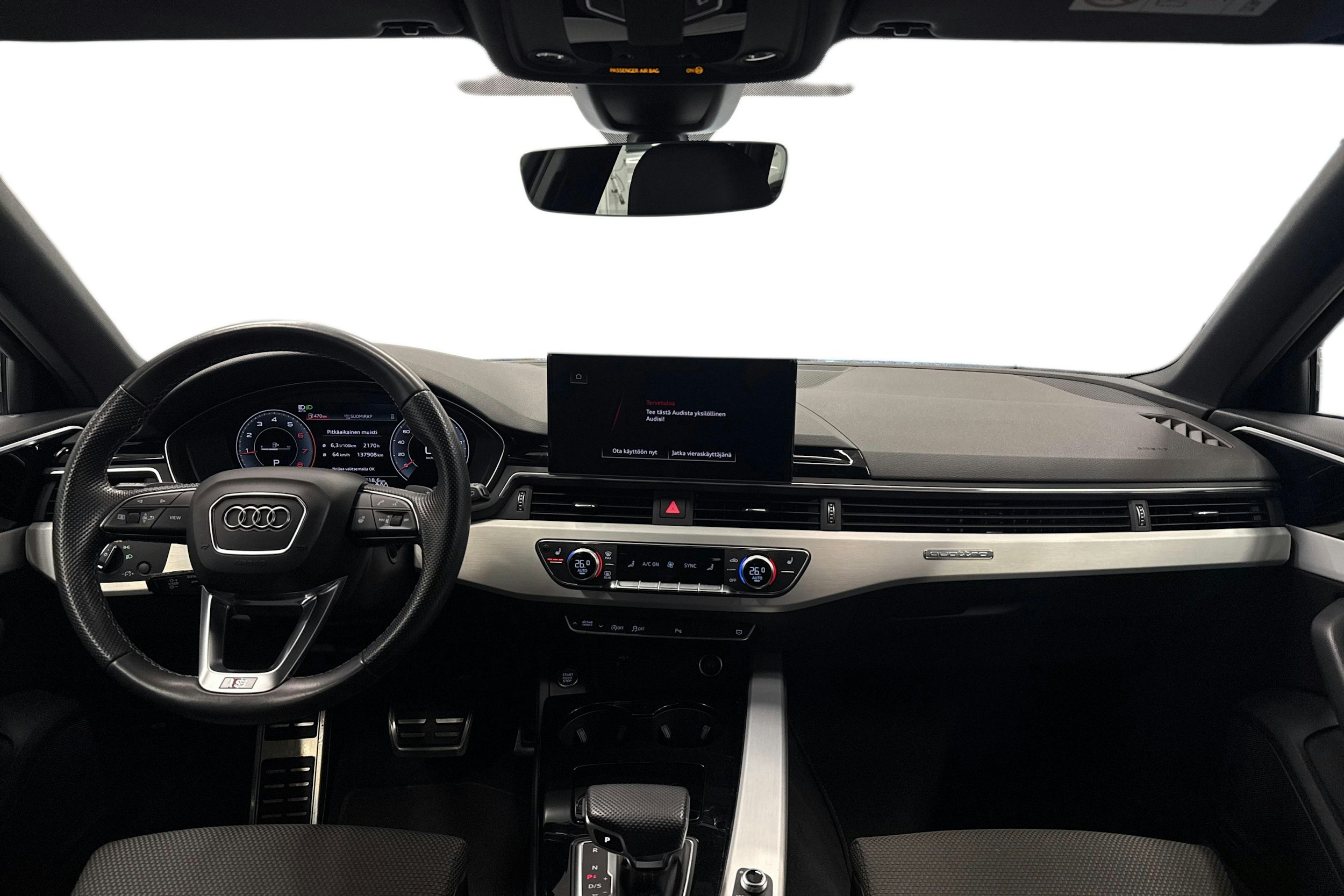 valkoinen Audi A4 2023 kuva 7.