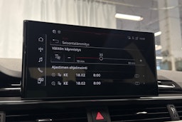 valkoinen Audi A4 2023 kuva 17.