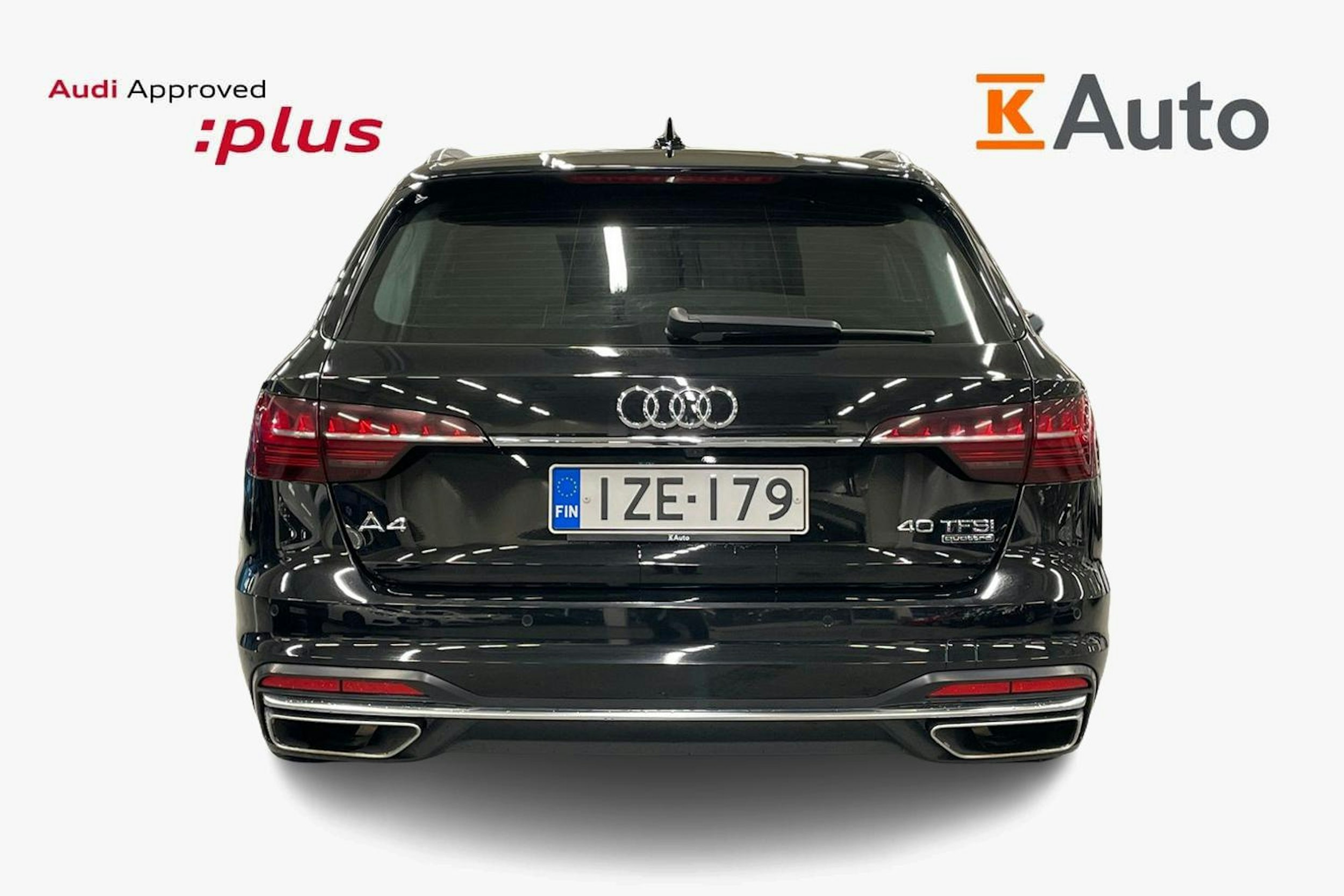 musta Audi A4 2023 kuva 3.