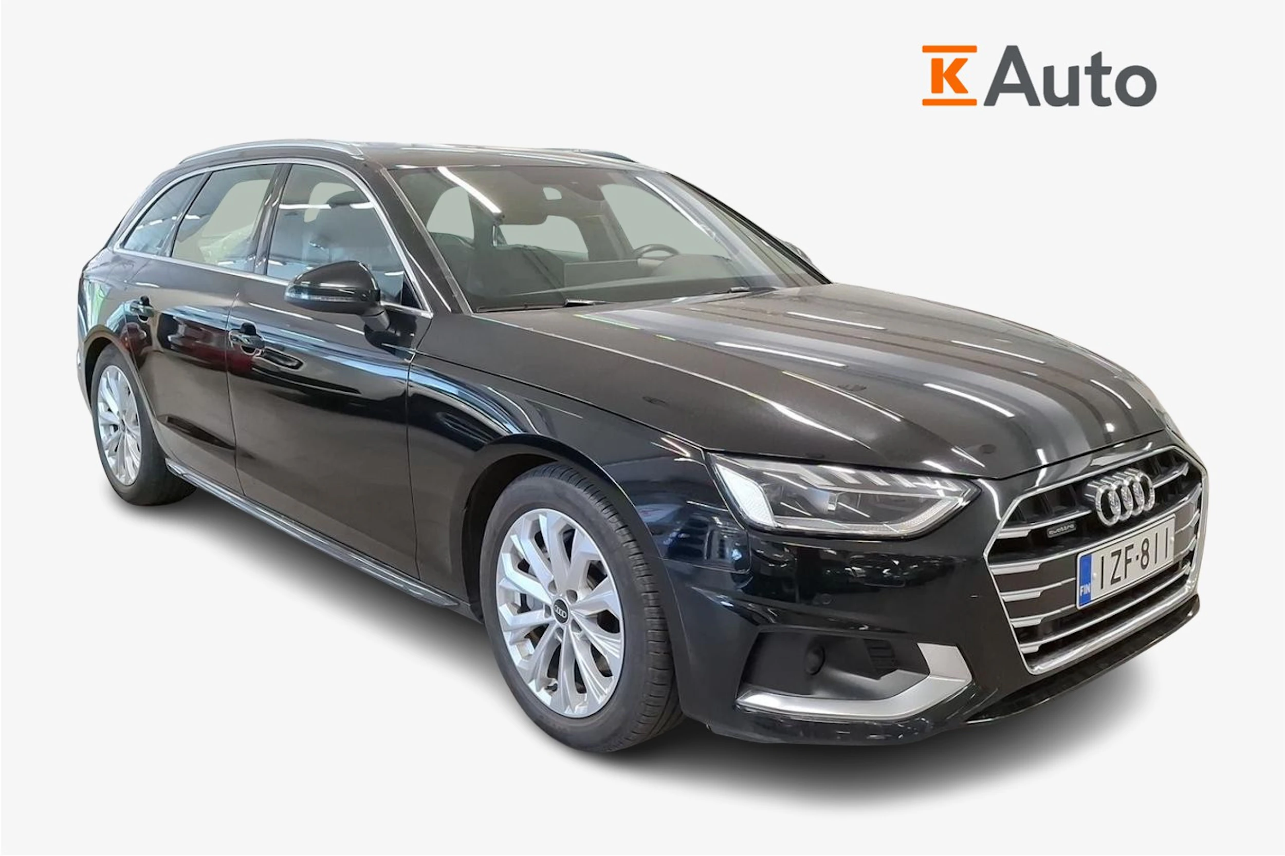 musta Audi A4 2023 kuva 1.