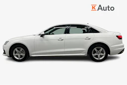 valkoinen Audi A4 2023 kuva 5.