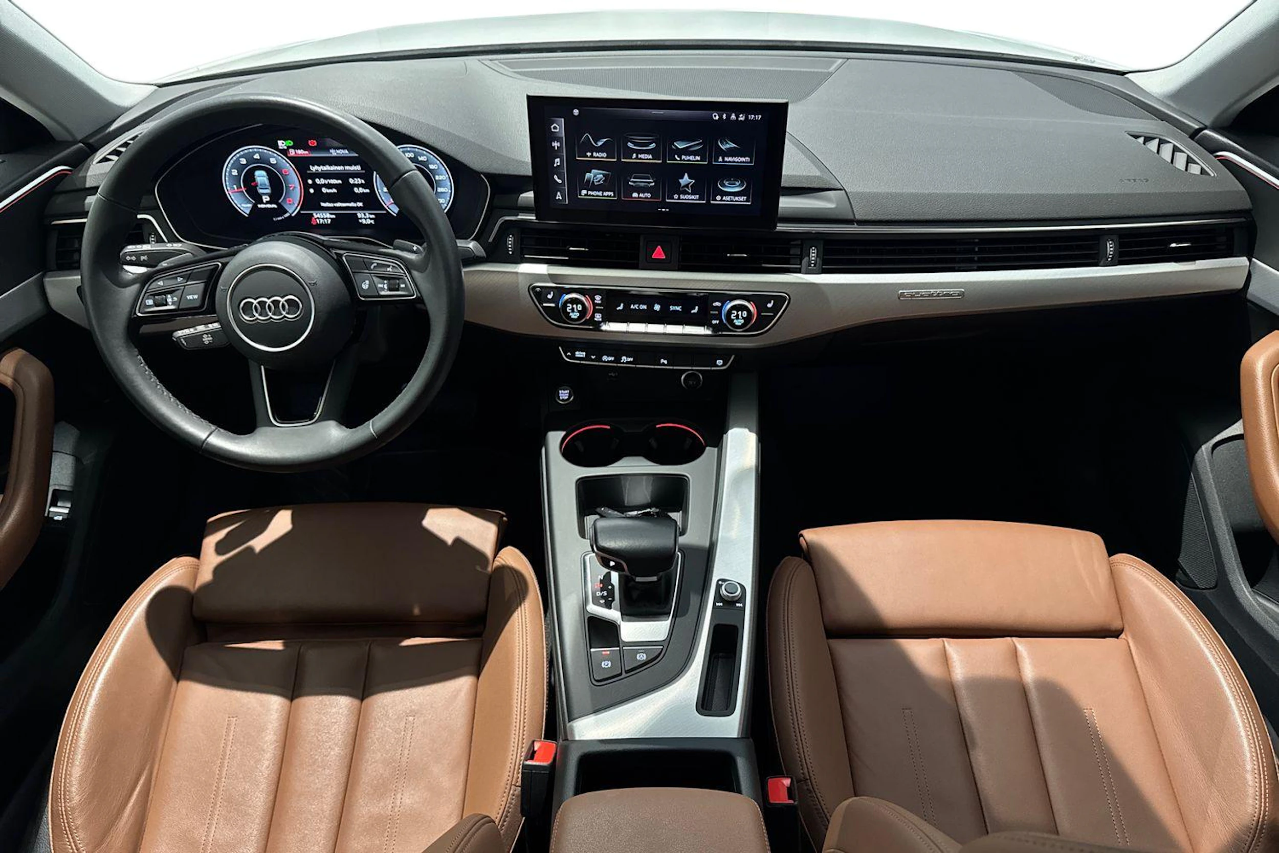 valkoinen Audi A4 2023 kuva 9.