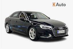 musta Audi A4 2023 kuva 1.