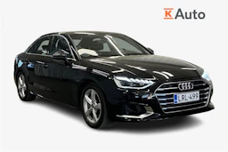 musta Audi A4 2023 kuva 1.