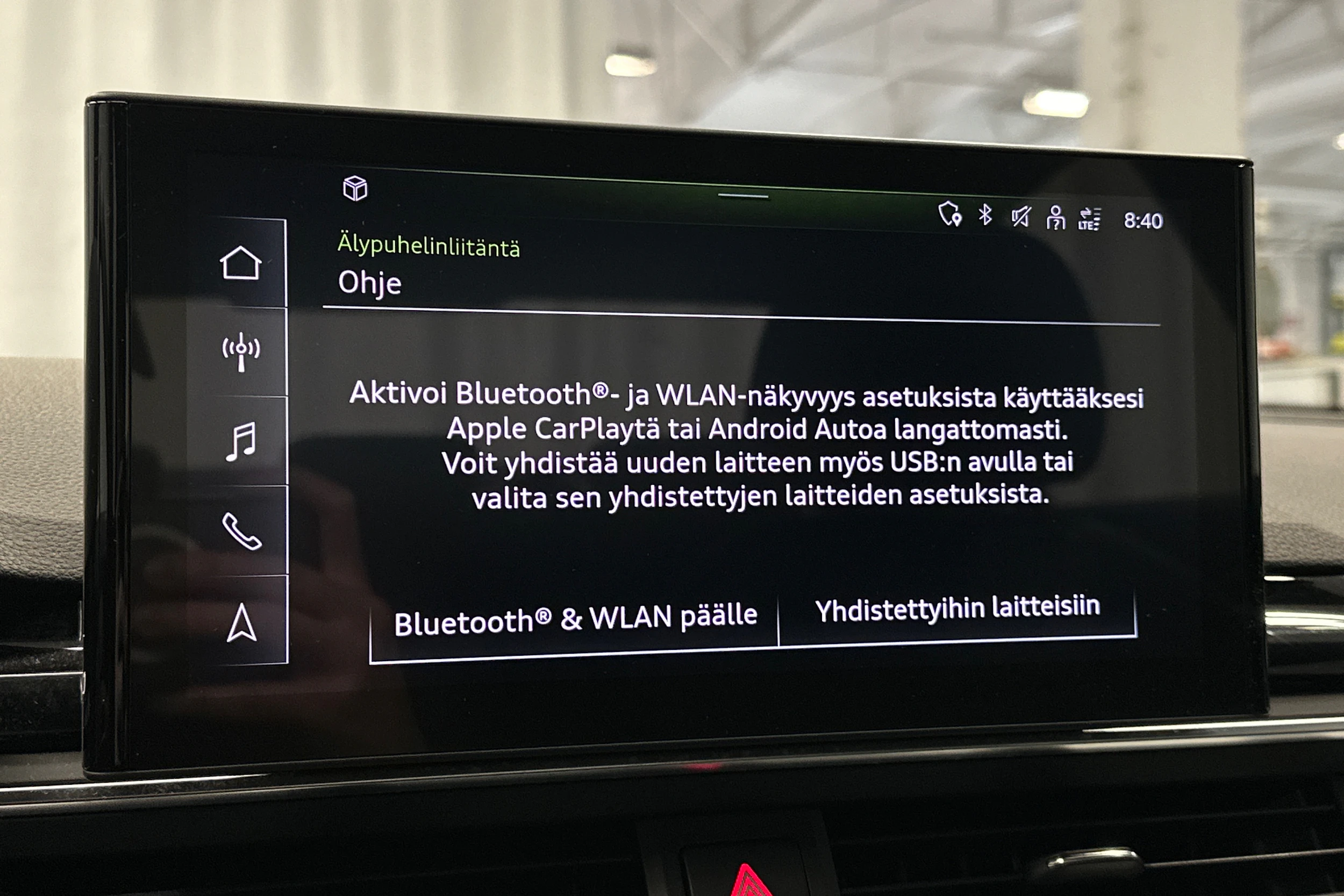 musta Audi A4 2023 kuva 20.