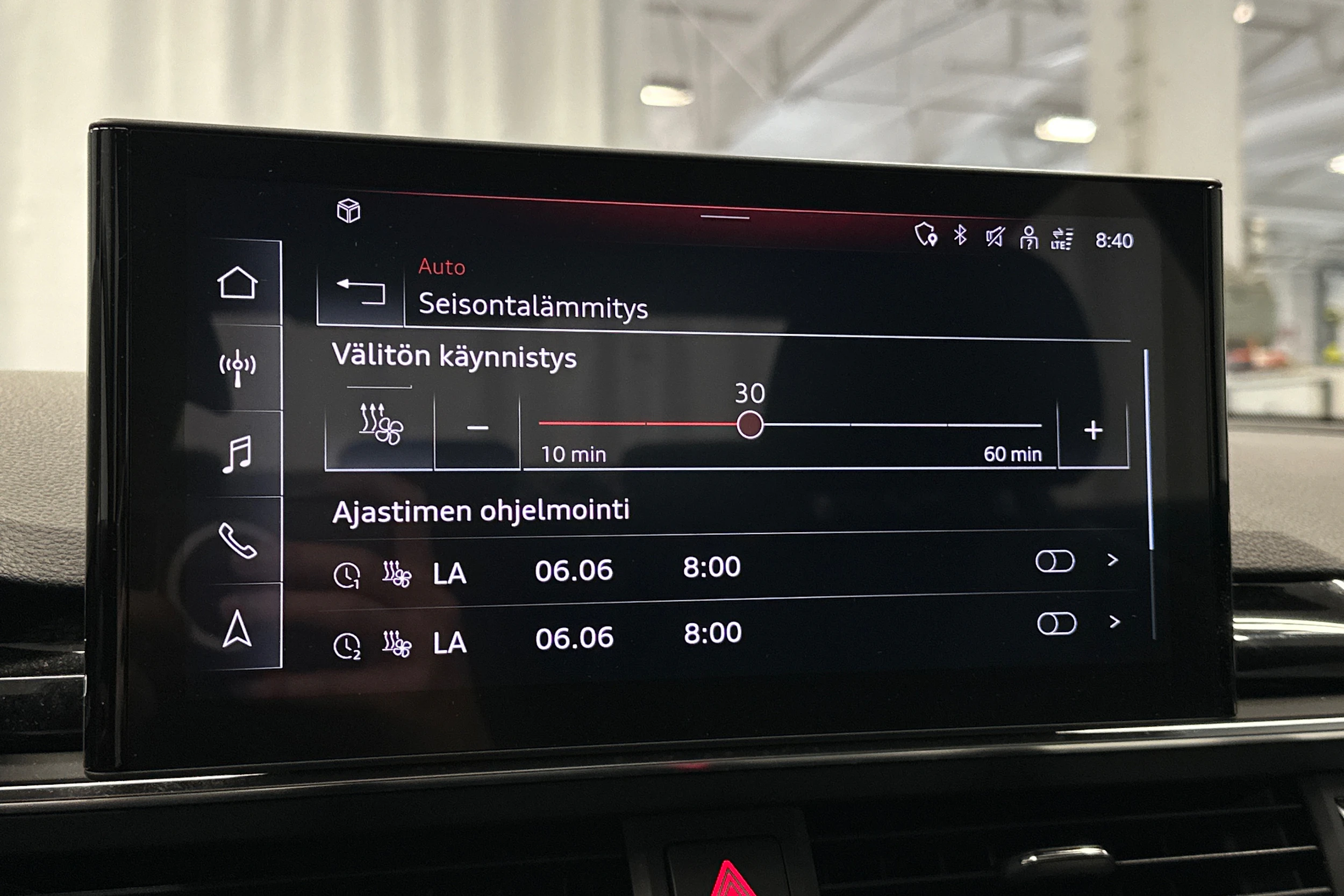 musta Audi A4 2023 kuva 21.