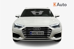 valkoinen Audi A4 2023 kuva 8.