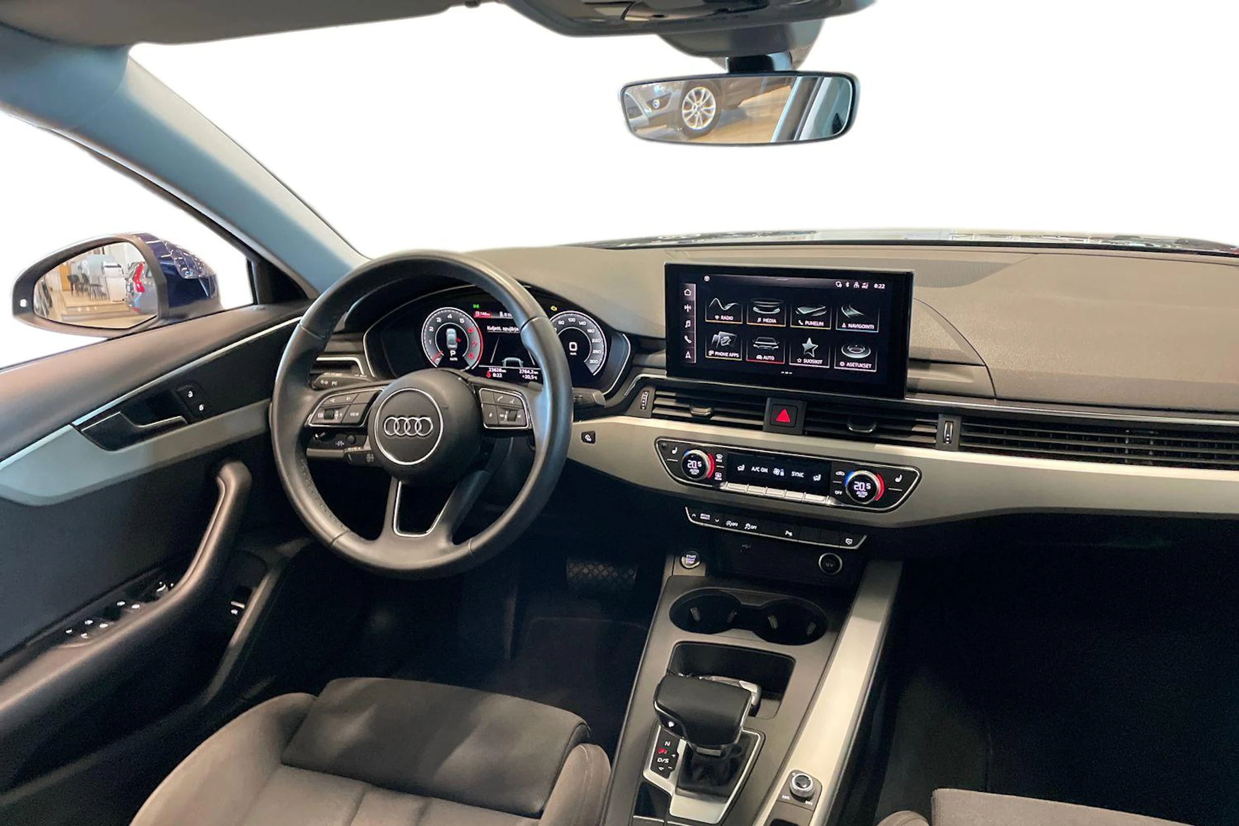 sininen Audi A4 2023 kuva 9.