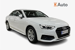 Valkoinen Audi A4 2023 kuva 1.