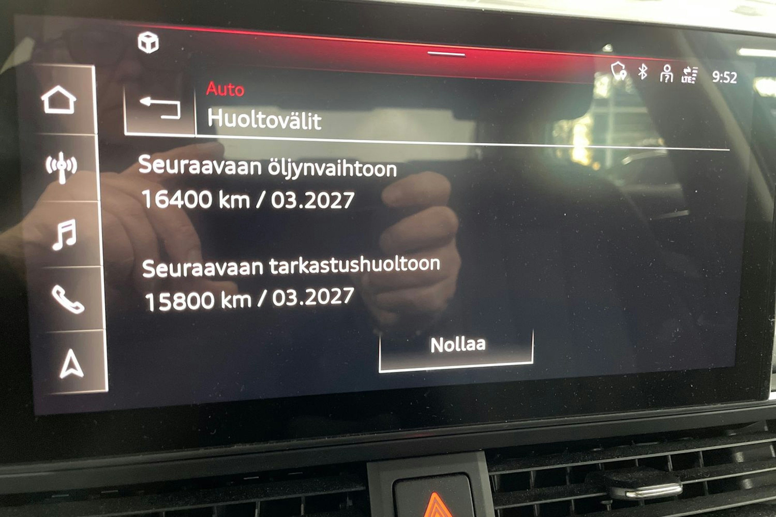 Valkoinen Audi A4 2023 kuva 22.