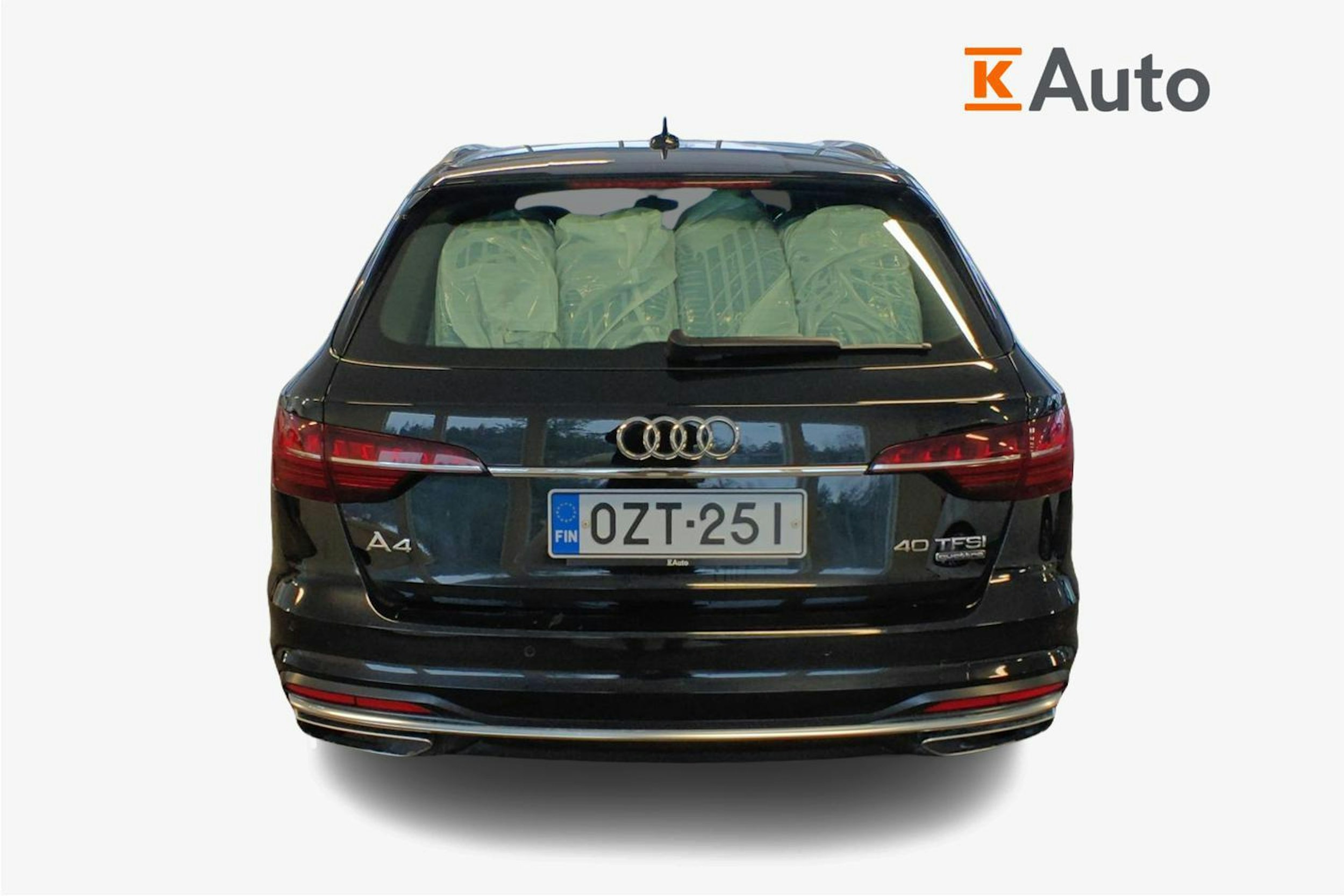 musta Audi A4 2023 kuva 3.