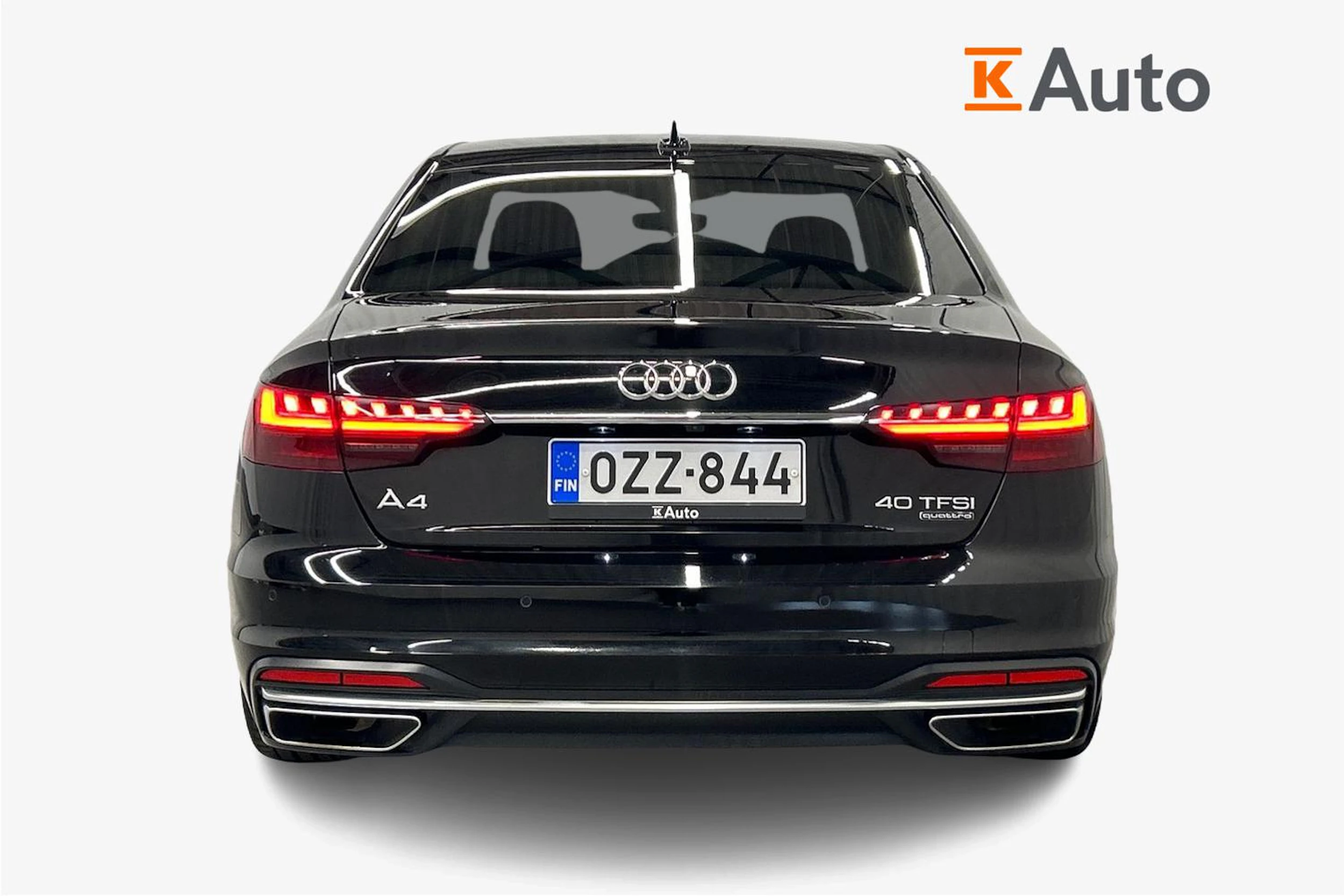 musta Audi A4 2023 kuva 3.