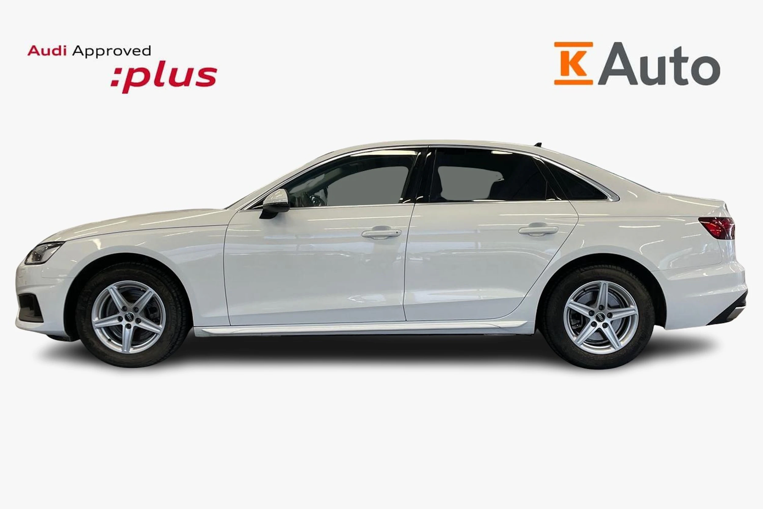 Valkoinen Audi A4 2023 kuva 5.