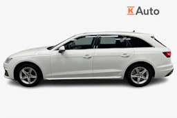valkoinen Audi A4 2023 kuva 7.