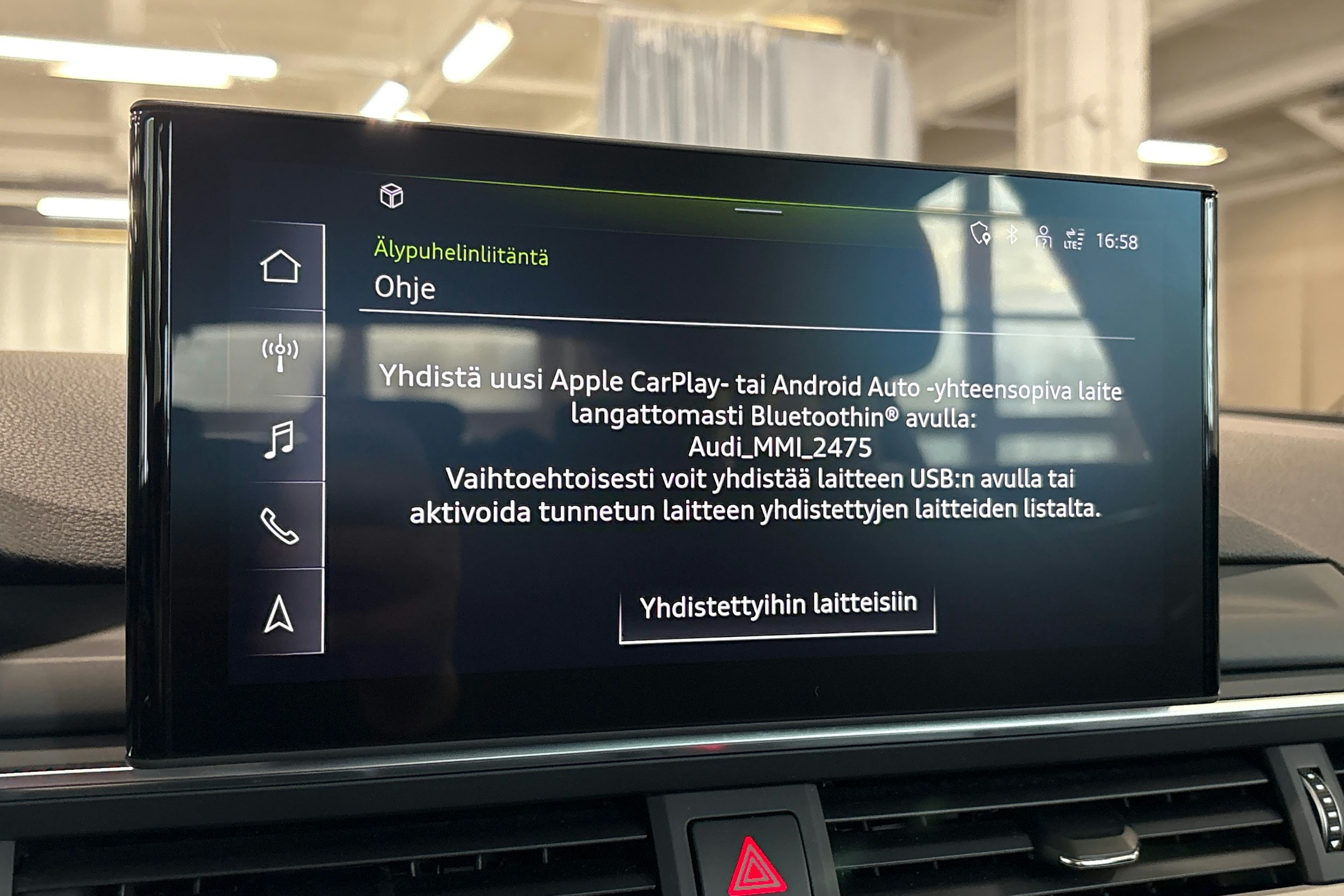 valkoinen Audi A4 2023 kuva 28.