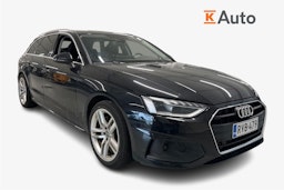 Musta Audi A4 2023 kuva 1.