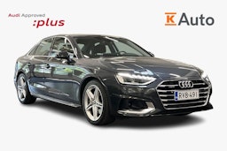harmaa Audi A4 2023 kuva 1.