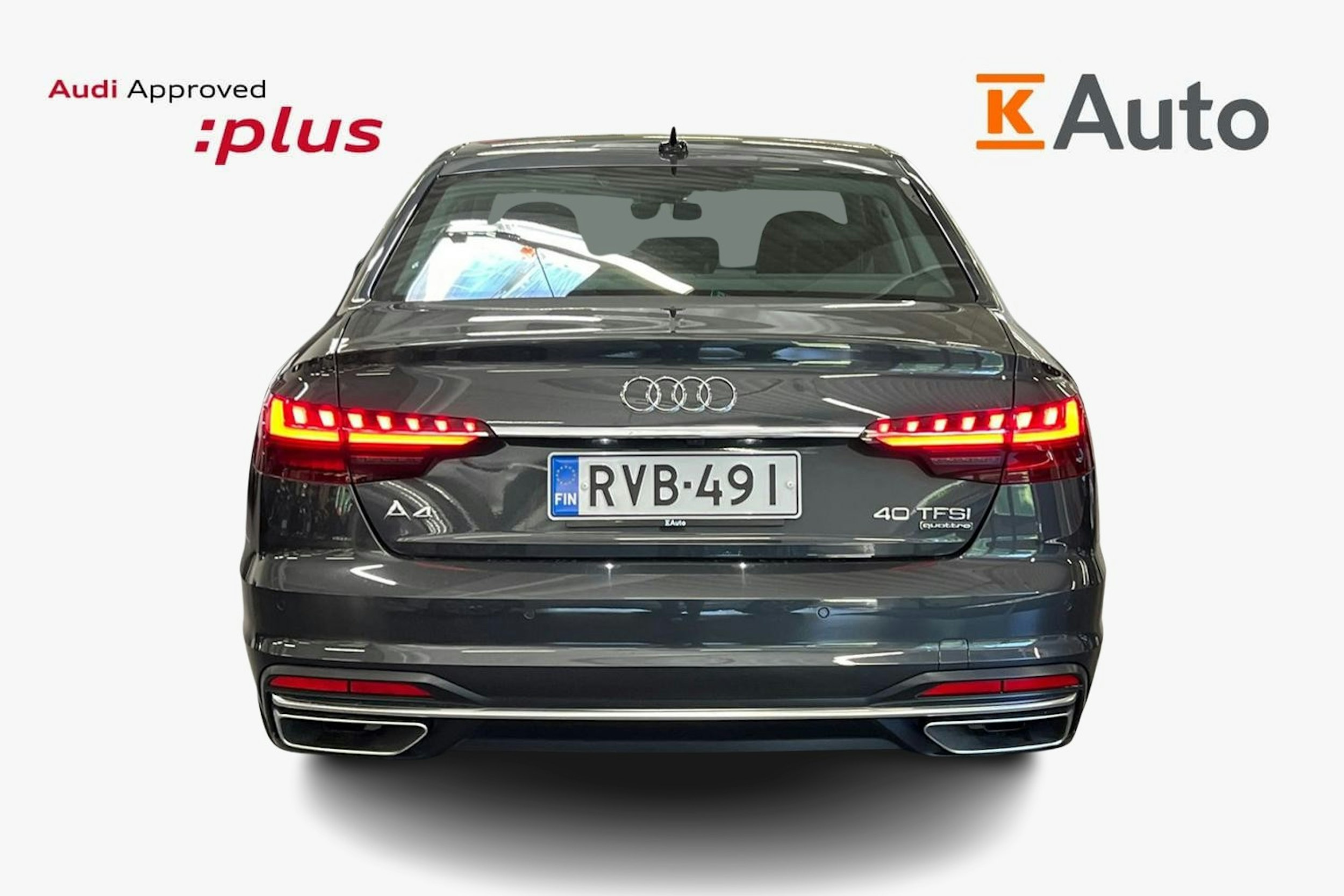 harmaa Audi A4 2023 kuva 3.