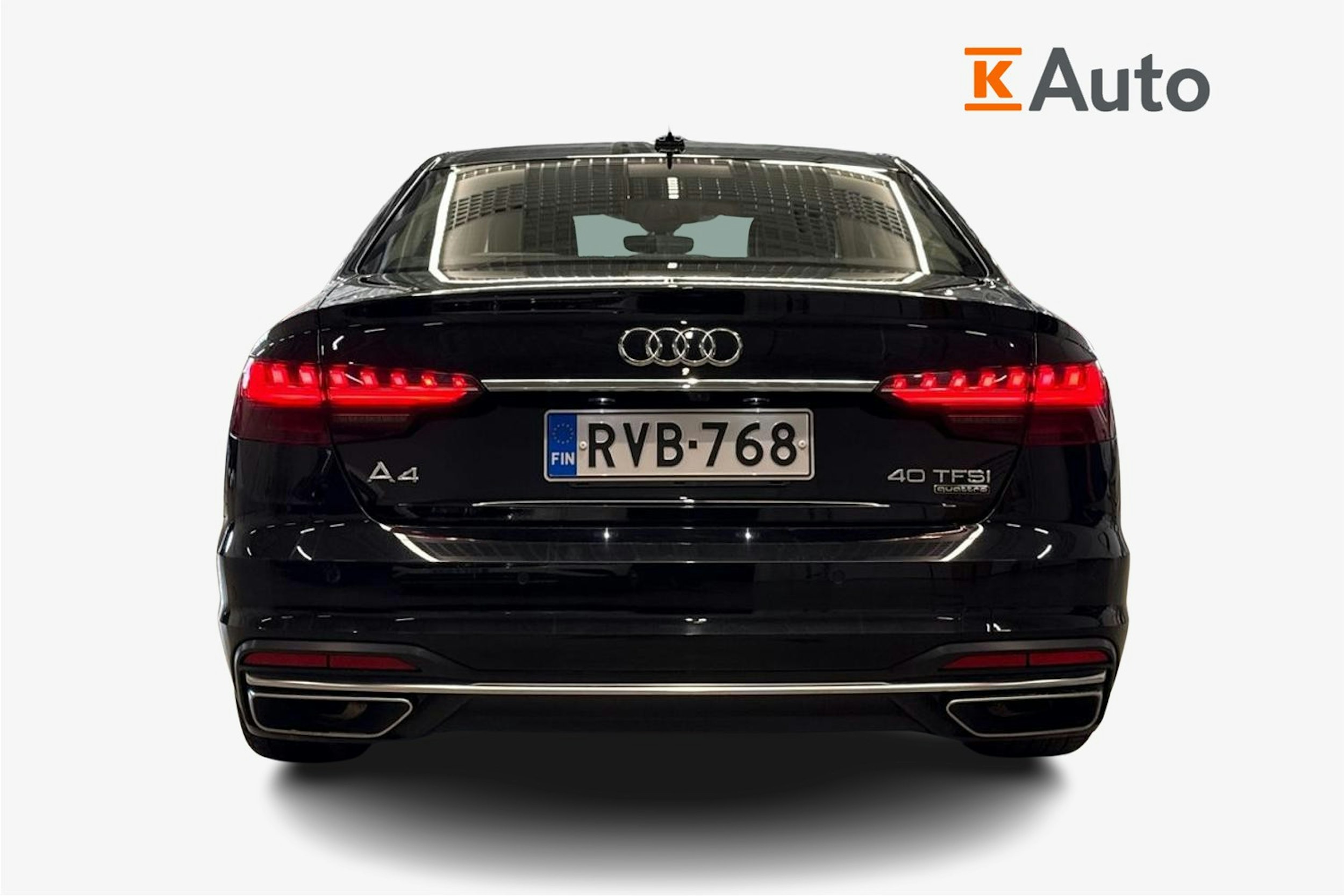 musta Audi A4 2023 kuva 3.