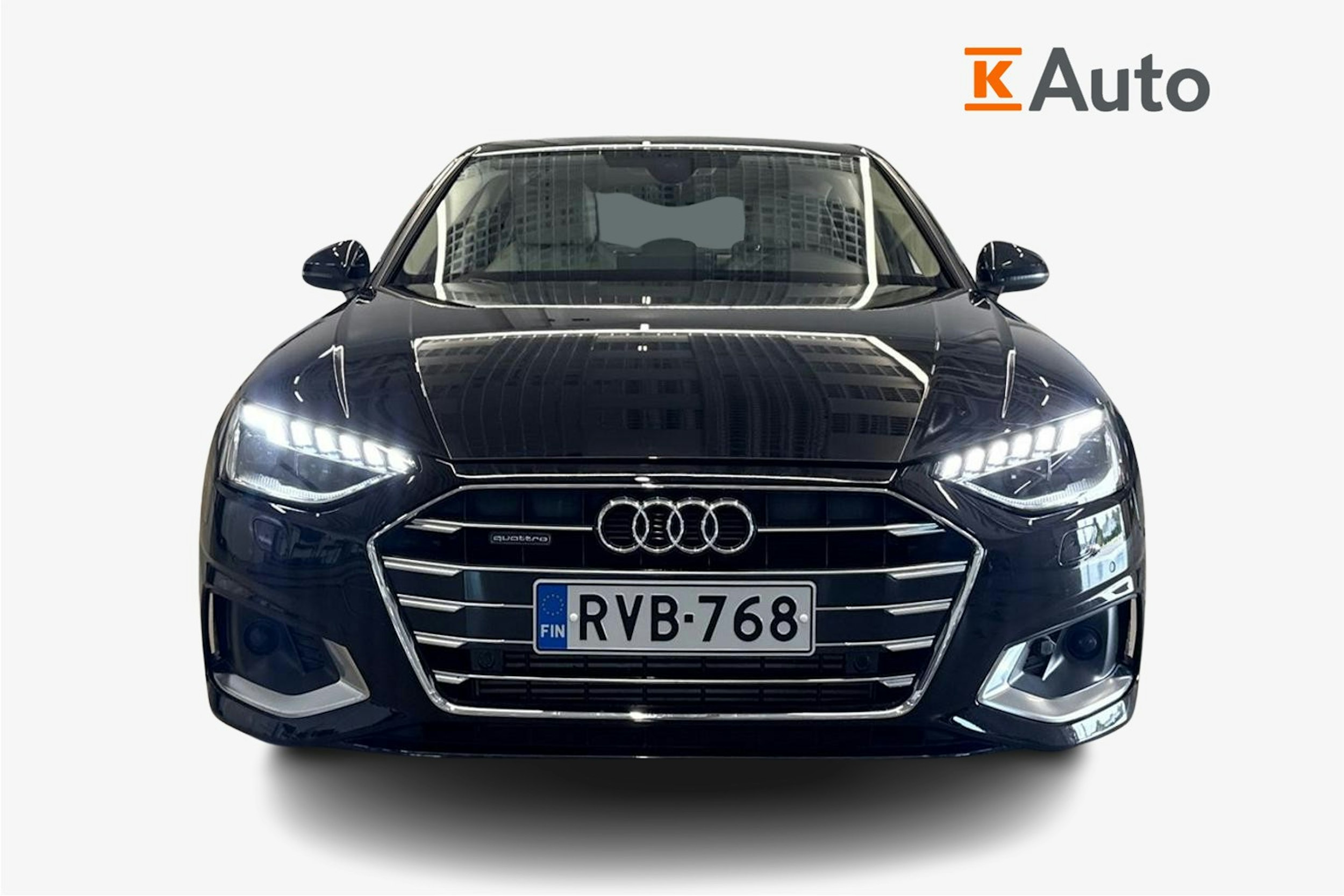musta Audi A4 2023 kuva 5.
