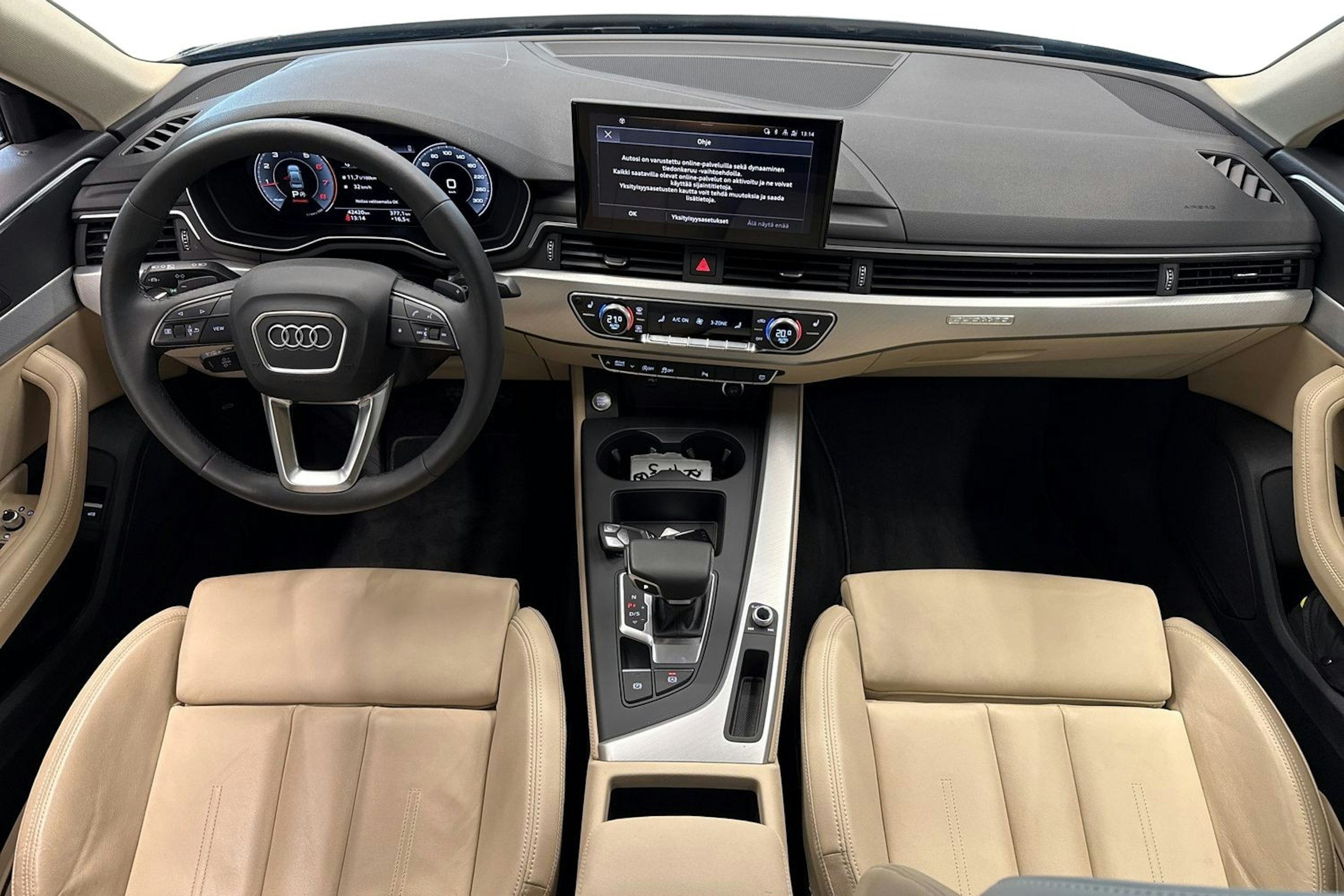 musta Audi A4 2023 kuva 9.