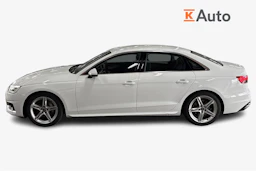Valkoinen Audi A4 2023 kuva 5.