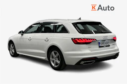 valkoinen Audi A4 2023 kuva 3.