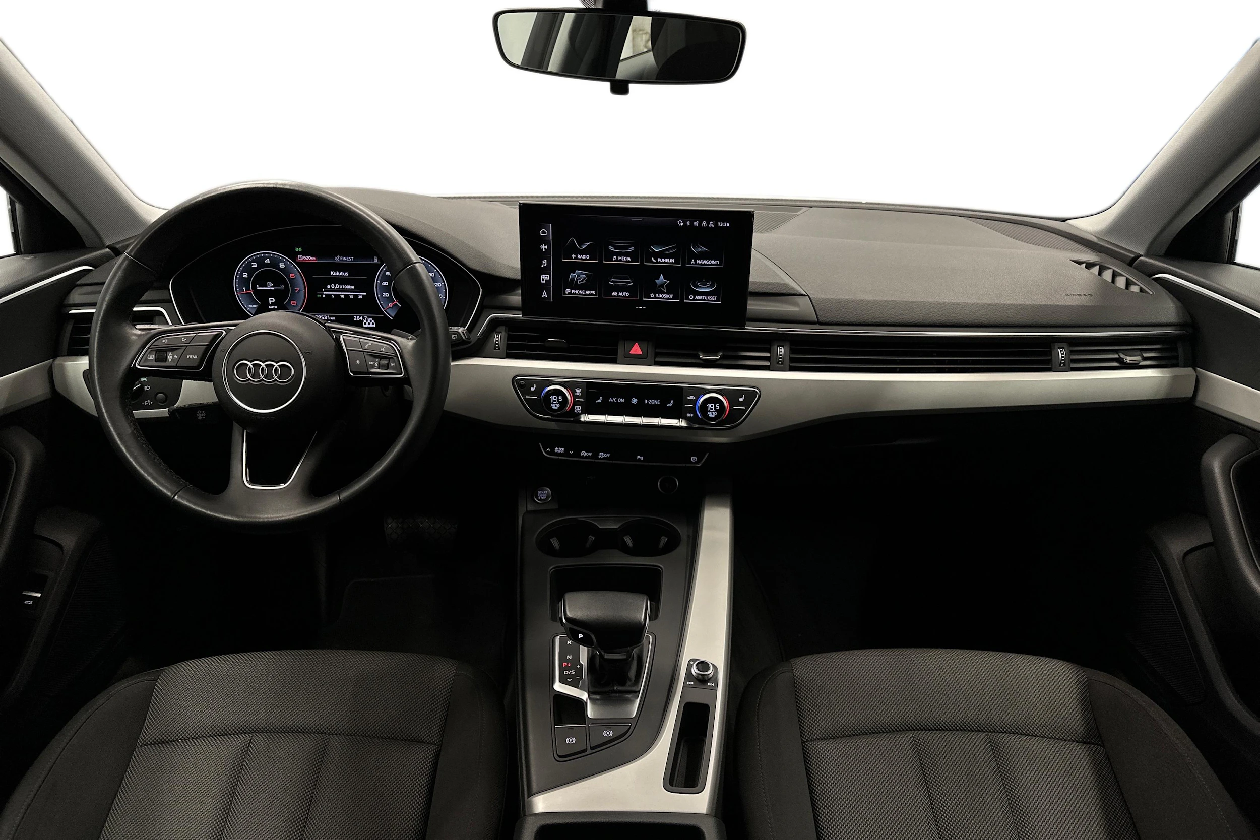 valkoinen Audi A4 2023 kuva 9.
