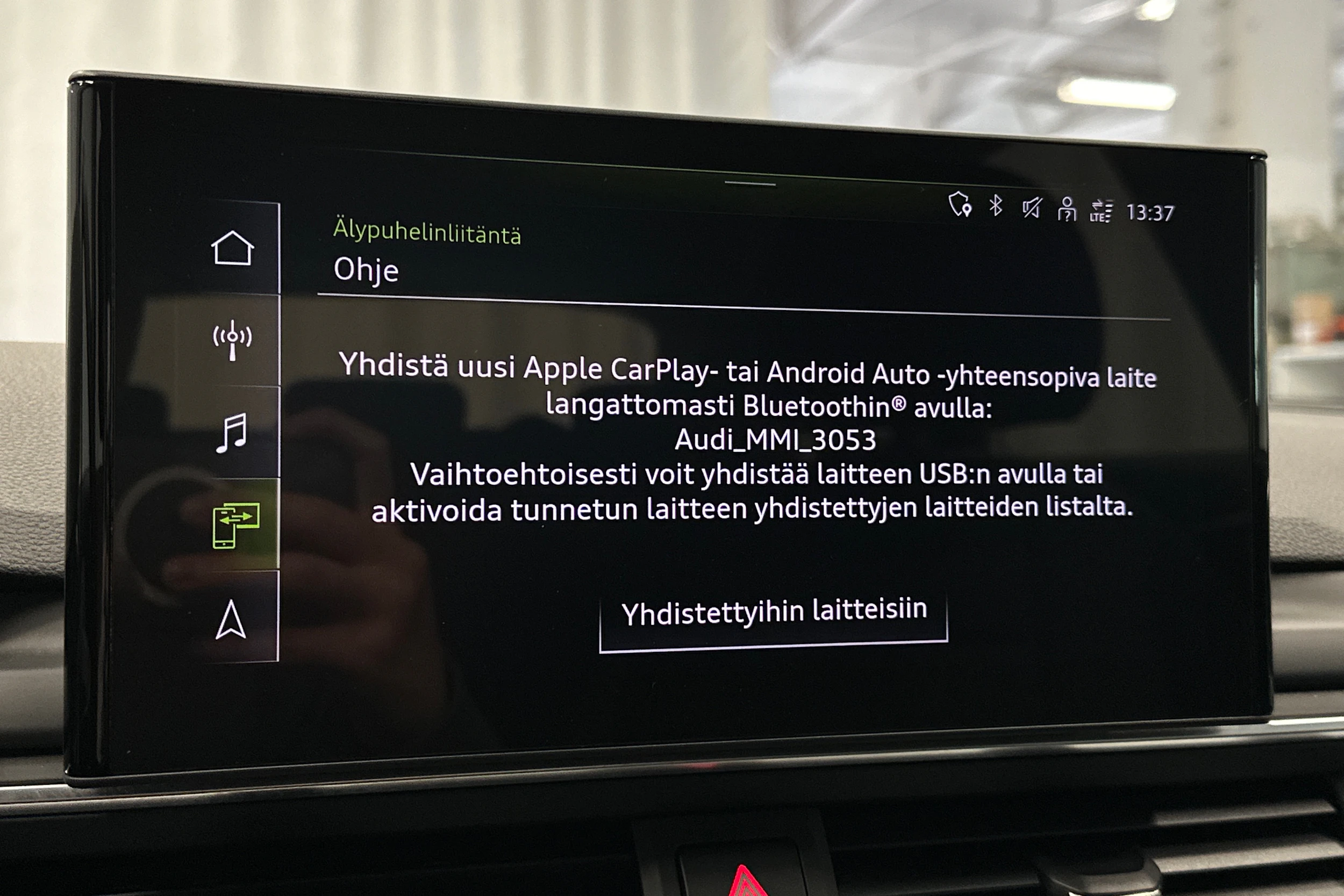 valkoinen Audi A4 2023 kuva 24.