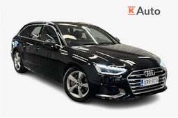 musta Audi A4 2023 kuva 1.