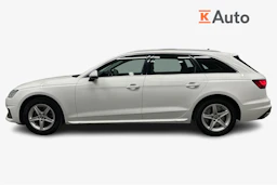 valkoinen Audi A4 2023 kuva 5.