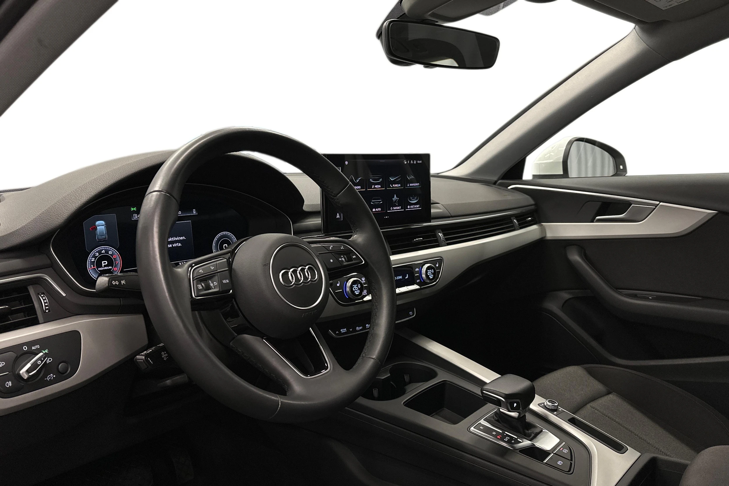 valkoinen Audi A4 2023 kuva 8.