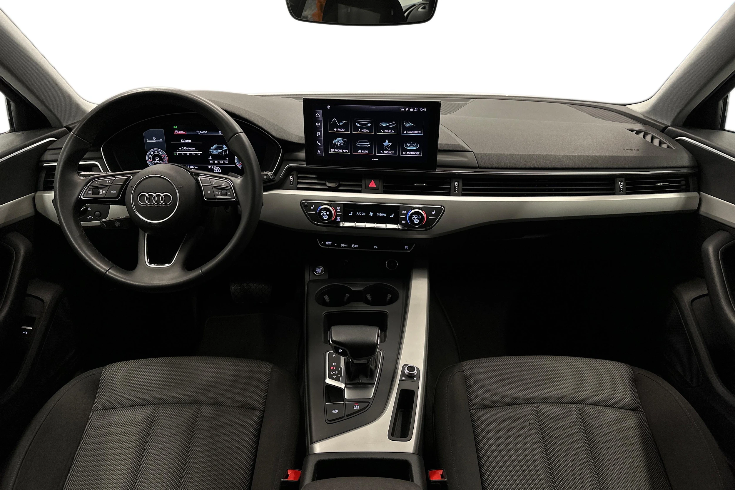 valkoinen Audi A4 2023 kuva 9.
