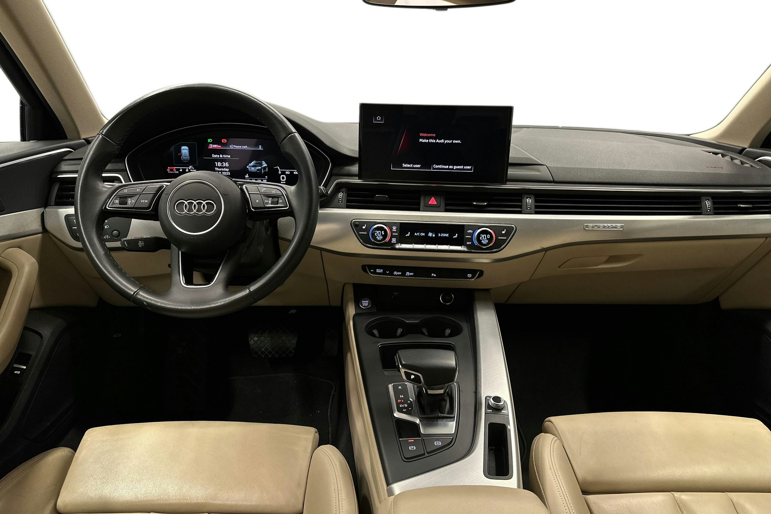 musta Audi A4 2023 kuva 9.