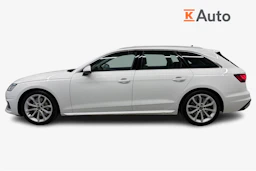 valkoinen Audi A4 2023 kuva 5.