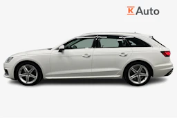 valkoinen Audi A4 2023 kuva 5.