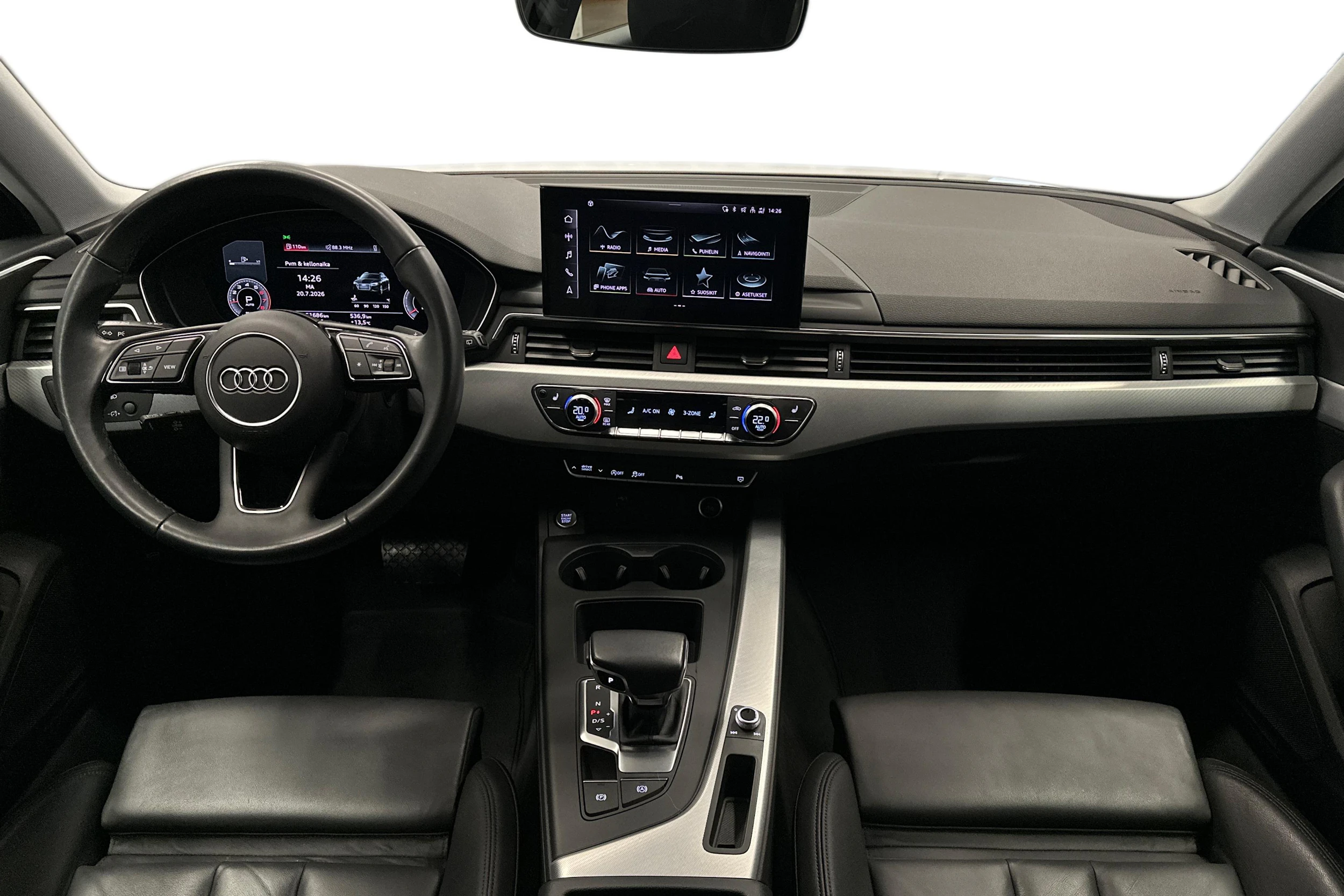 valkoinen Audi A4 2023 kuva 7.