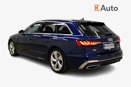 sininen Audi A4 2024 kuva 2.